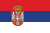 Serbische Flagge