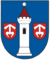 Wappen von Hustopeče nad Bečvou