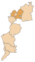 Lage des Bezirkes Eisenstadt-Umgebung