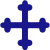 Kleeblattkreuz (Lazaruskreuz)