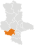 Lage des Landkreises Mansfeld-Südharz in Sachsen-Anhalt