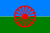 Flagge der Roma