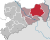 Lage des Landkreises Bautzen im Freistaat Sachsen
