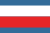 Flagge des Okresy im Trenčiansky kraj
