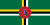 Die Flagge Dominicas