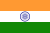 Die Flagge Indiens