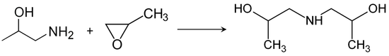 Synthese von Diisopropanolamin