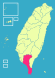 Taiwan ROC political division map Pingtung County.svg