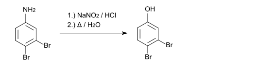 Darstellung von 3,4-Dibromphenol