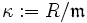 \kappa := R/\mathfrak{m}