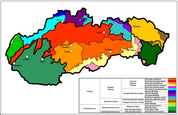 Geomorphologische Einteilung der Slowakei.png