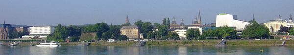 Blick auf das historische Zentrum von Bonn