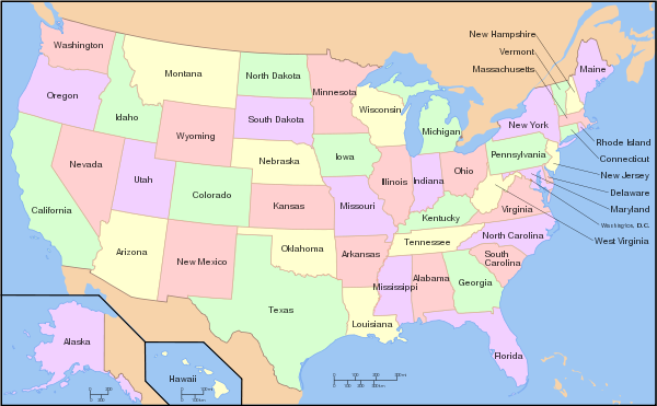 Map of USA with state names.svg