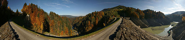 300° Panorama vom Speicher Bolgenach