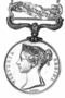 Crimea War Medal, Avers