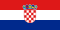Flagge von Kroatien
