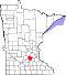 Map of Minnesota highlighting Carver County.svg