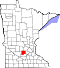 Map of Minnesota highlighting McLeod County.svg