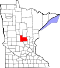 Map of Minnesota highlighting Morrison County.svg