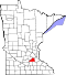 Map of Minnesota highlighting Scott County.svg