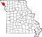 Map of Missouri highlighting Holt County.svg