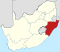Map of South Africa with KwaZulu-Natal highlighted.svg