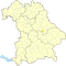 Lage der Stadt Regensburg in Bayern