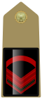 Rank insignia of caporalmaggiore scelto of the Army of Italy (1973).svg
