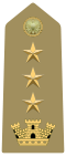 Rank insignia of colonnello of the Army of Italy (1973).svg