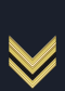 Rank insignia of sergente of the Italian Navy.svg