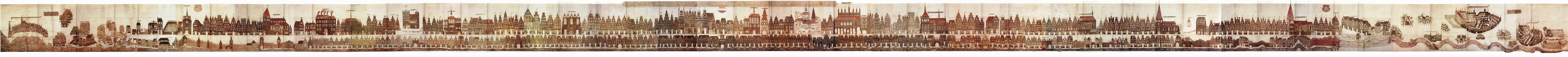 Vicke Schorler: Wahrhaftige Abcontrafactur der hochloblichen und weitberuhmten alten See- und Hensestadt Rostock – Heuptstadt im Lande zu Meckelnburgk (1578-1586)