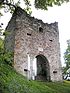 Der erhaltene Torbau der Burg