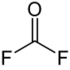 Strukturformel von Carbonylfluorid
