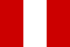 Peruanische Landesflagge