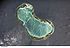 NASA-Astronautenbild der Fanninginsel (Tabuaeran) im Pazifischen Ozean