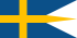 Flagge der Schwedischen Marine