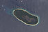 NASA-Astronautenbild der Insel Teraina, Kiribati, im Pazifischen Ozean