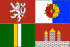 Flagge des Jihočeský kraj