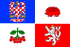 Flagge der Region Vysočina