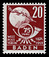 Fr. Zone Baden 1949 56 Weltpostverein.jpg