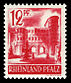 Fr. Zone Rheinland-Pfalz 1948 20 Porta Nigra, Trier.jpg
