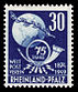 Fr. Zone Rheinland-Pfalz 1949 52 Weltpostverein.jpg