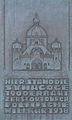Gedenktafel alte Synagoge