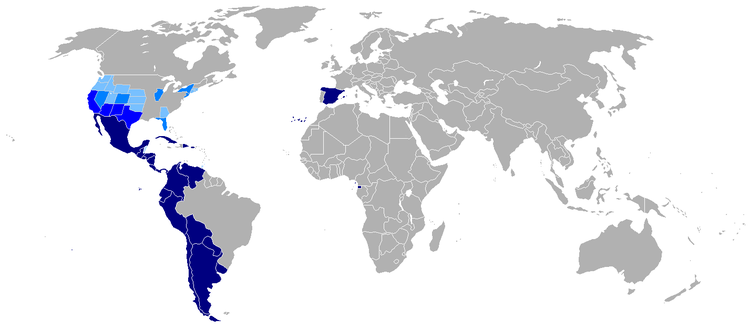 Die spanischsprachige Welt