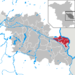 Lage des Amtes Brieskow-Finkenheerd im Landkreis Oder-Spree