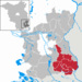 Lage des Amtes Döbern-Land im Landkreis Spree-Neiße