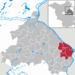 Lage des Amtes Gramzow im Landkreis Märkisch-Oderland
