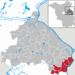 Lage des Amtes Lebus im Landkreis Märkisch-Oderland