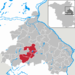 Lage des Amtes Märkische Schweiz im Landkreis Märkisch-Oderland