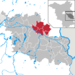 Lage des Amtes Odervorland im Landkreis Oder-Spree